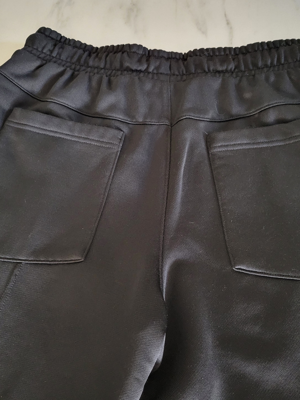 PUMA x Rhude Traxedo Track Pants Black Teal Drawstring Size M Heavyweight 2020 - Picture 9 of 12
